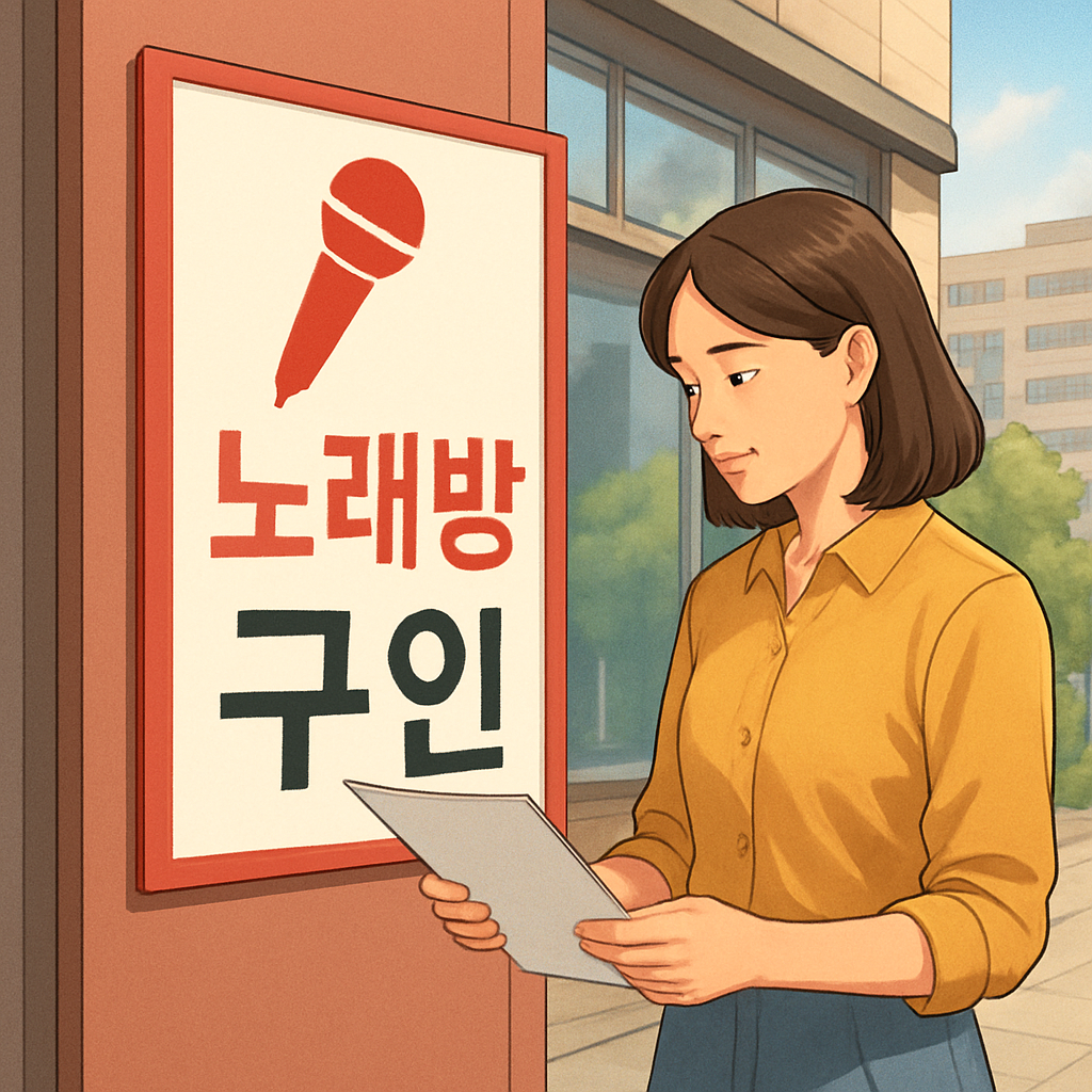 서울 강남 노래방 구인 공고 바로보기 이미지