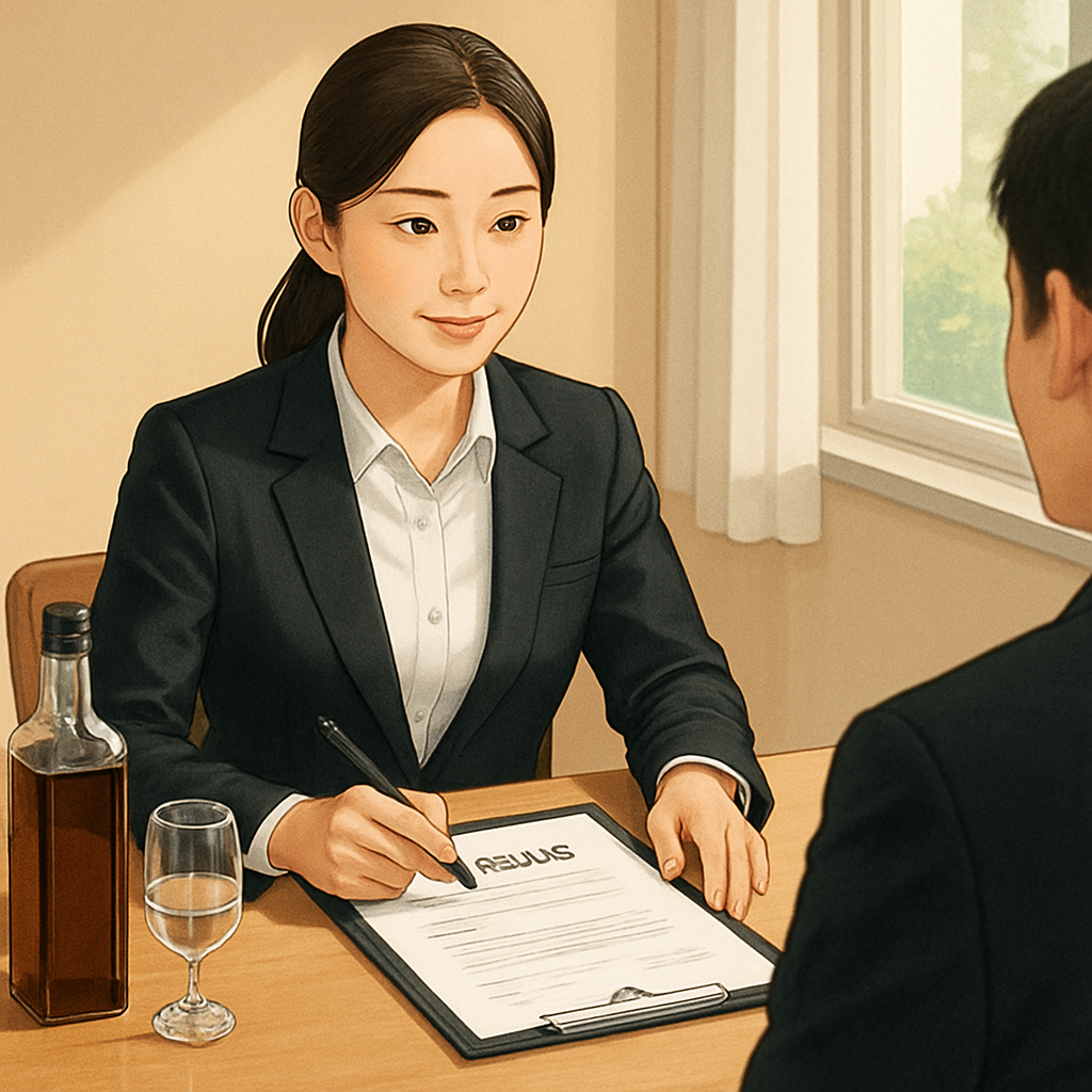 클럽 바텐더 아르바이트 면접 준비 이미지