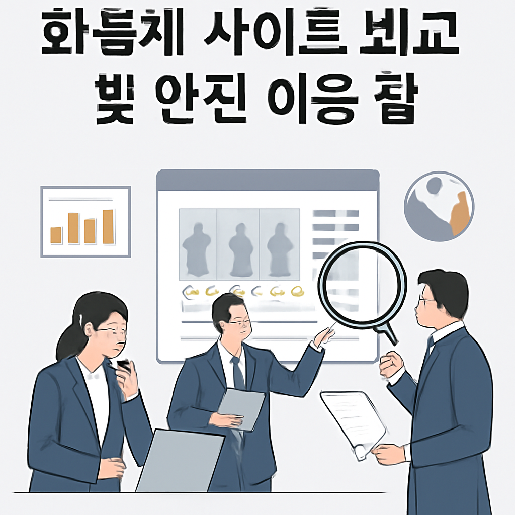 화류계 사이트 비교 및 안전 이용 팁 이미지