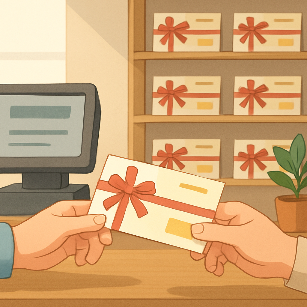 상품권 유통 이미지