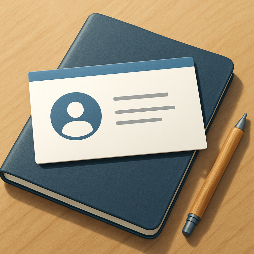 디지털 명함 이미지