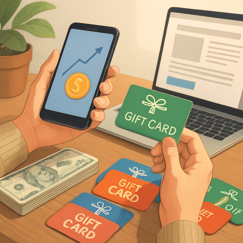 합법적으로 수익내는 상품권 거래 방법 이미지