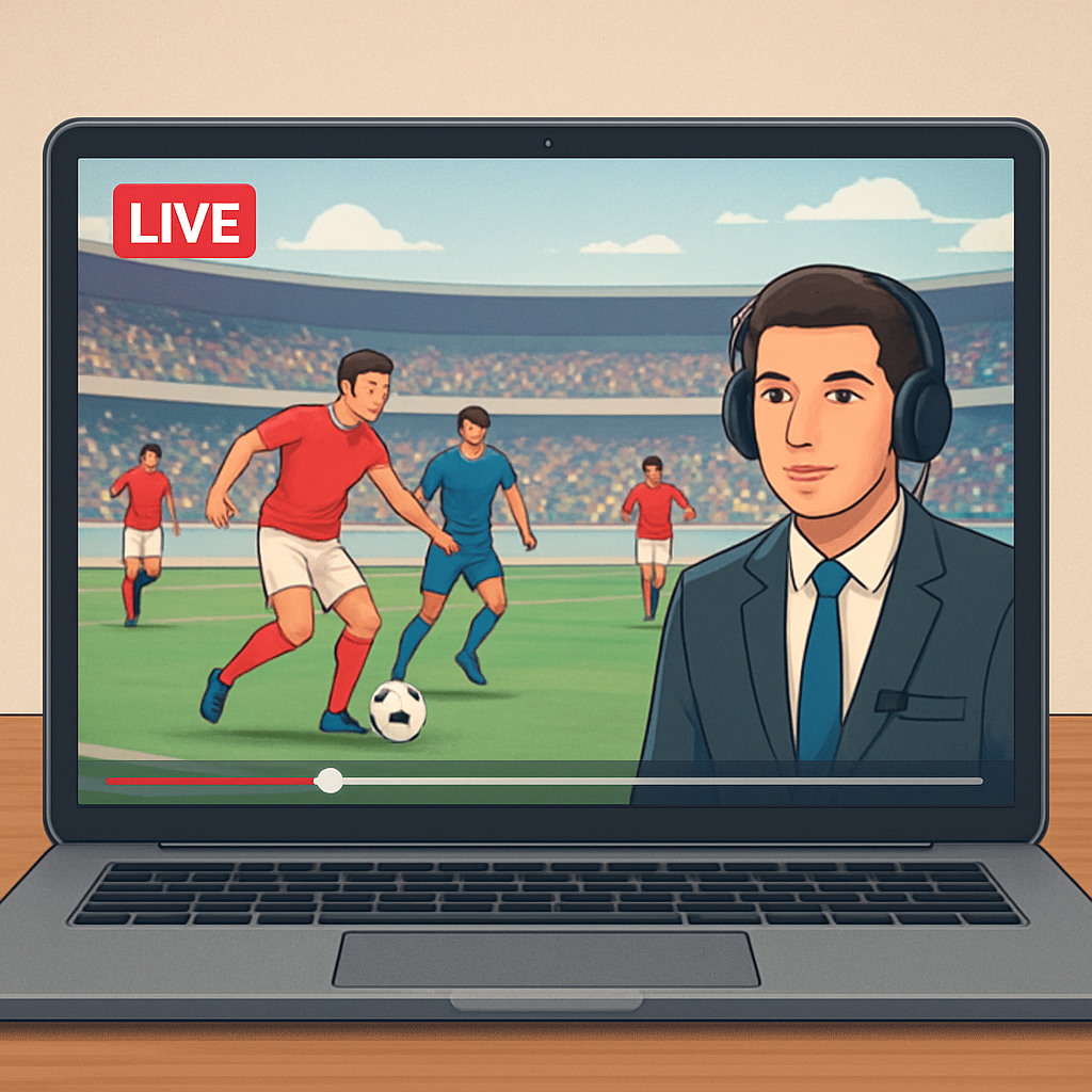 스포츠 중계 플랫폼 이미지