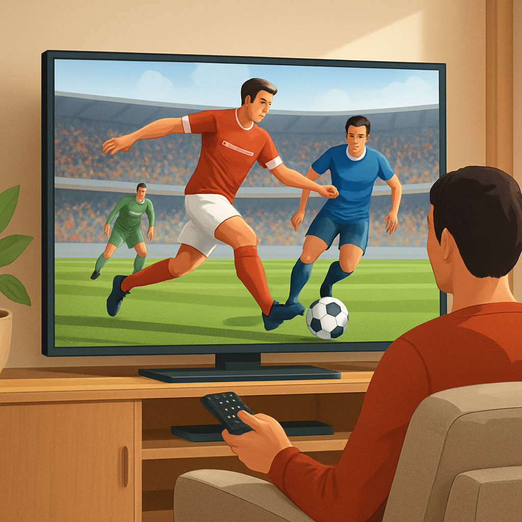 실시간 축구 중계 무료 보기 이미지