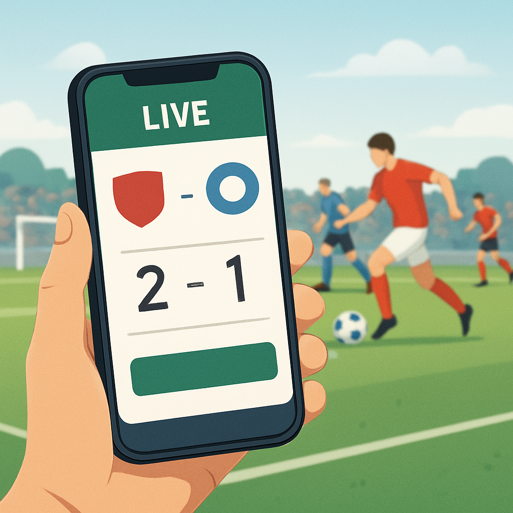 실시간 스포츠 점수 이미지